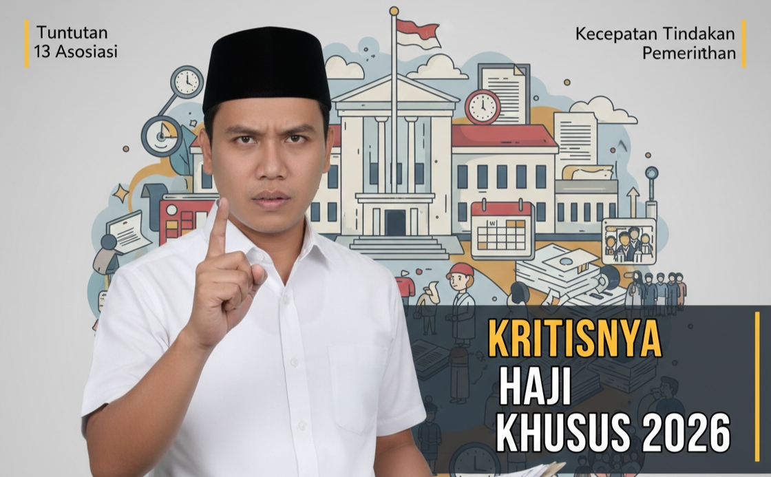 Kritisnya Haji Khusus 2026 dan Tuntutan 13 Asosiasi Terhadap Kecepatan Tindakan Pemerintah