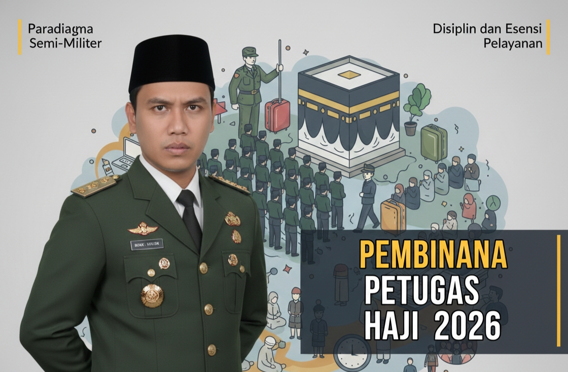 Paradigma Semi-Militer dalam Pembinaan Petugas Haji 2026: Antara Disiplin dan Esensi Pelayanan