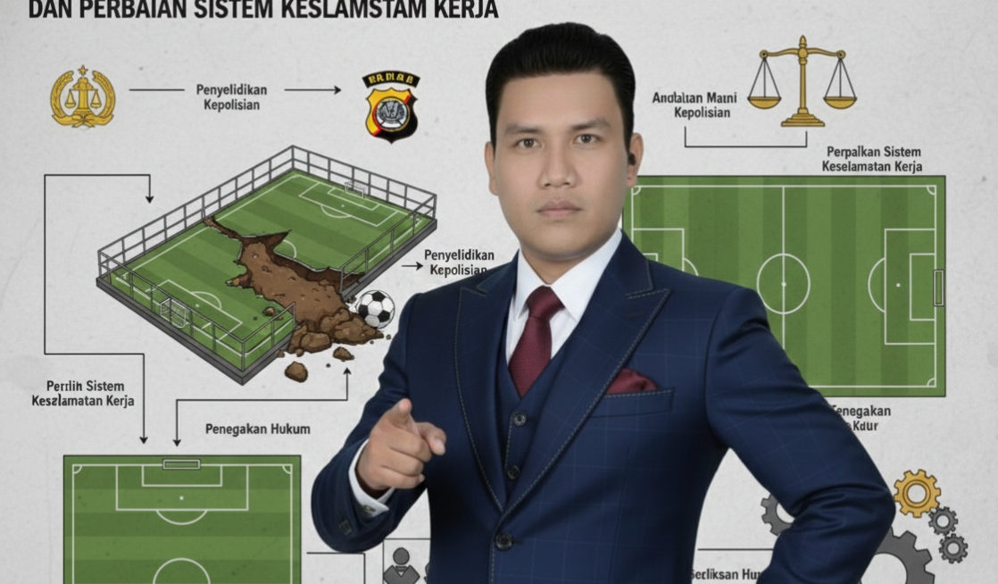 PENYELESAIAN INSIDEN LONGSOR PROYEK MINI SOCCER SUMEDANG MELALUI PENYELIDIKAN KEPOLISIAN SEBAGAI UPAYA PENEGAKAN HUKUM DAN PERBAIKAN SISTEM KESELAMATAN KERJA