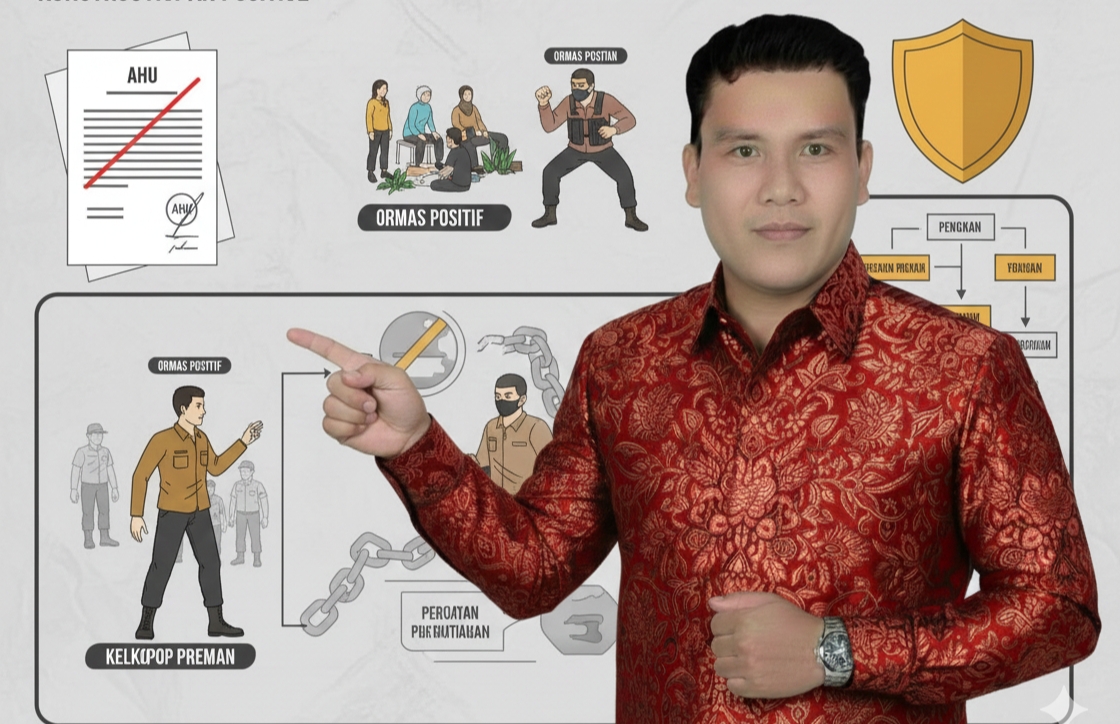 Desakan Mutlak Terhadap Pemerintah untuk Mencabut Surat Keterangan Terdaftar Badan Hukum (AHU) Bagi Organisasi Masyarakat yang Berkedok Ormas Namun Berperilaku Sebagai Kelompok Preman: Upaya Perlindungan terhadap Citra Organisasi Masyarakat yang Konstruktif dan Positif