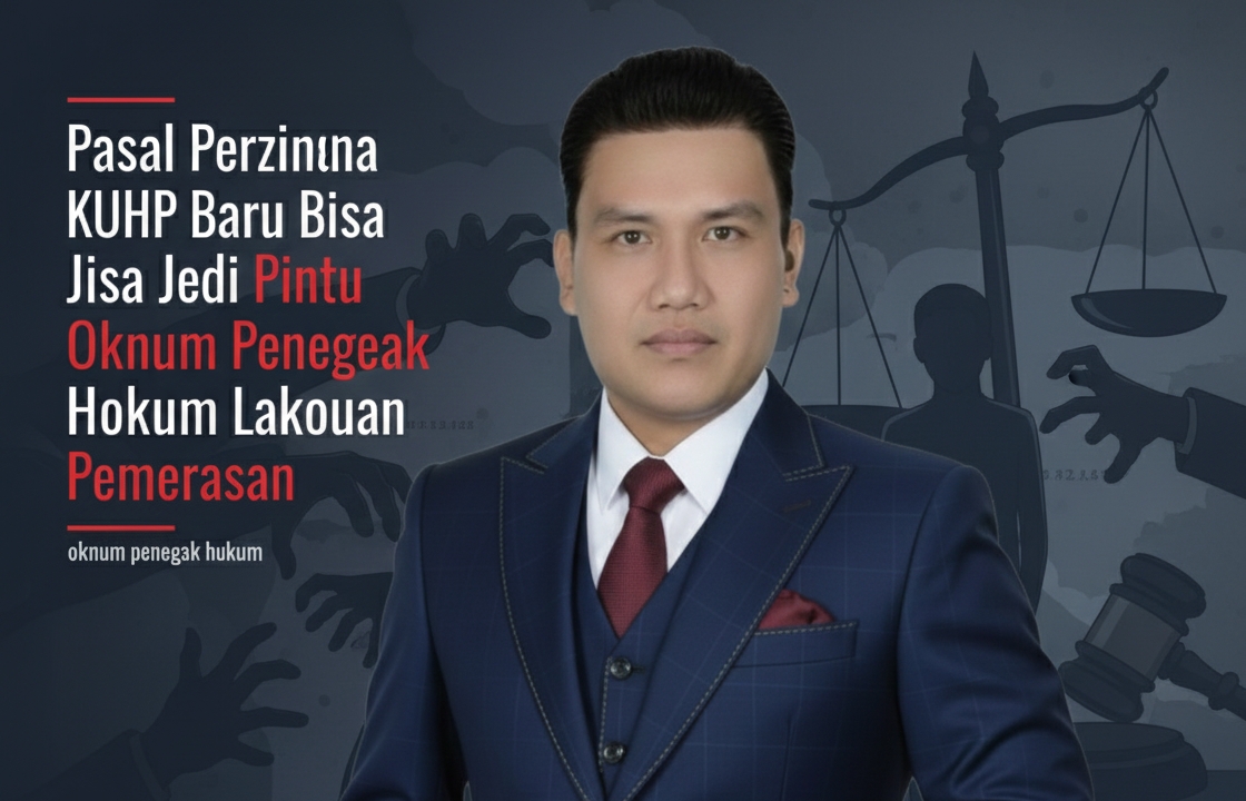 Pasal Perzinaan KUHP Baru Berpotensi Jadi Sarana Pemerasan Oknum Penegak Hukum
