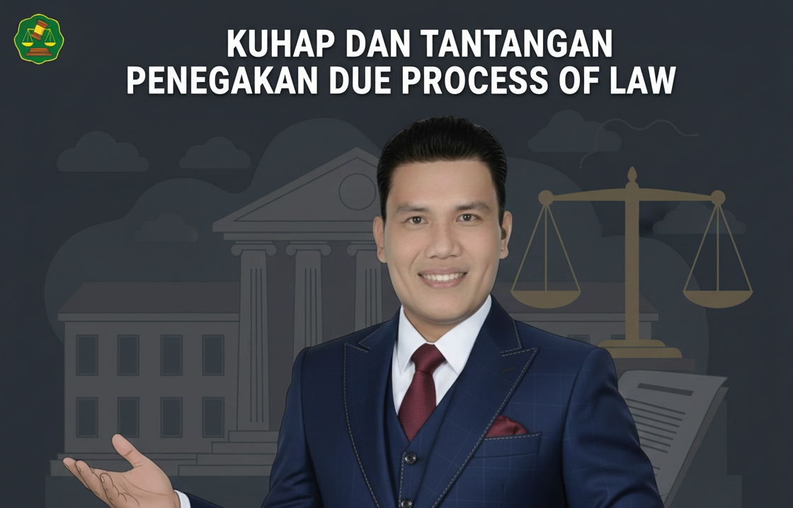 MENYIKAPI KITAB UNDANG-UNDANG HUKUM PIDANA ADPROSESAL (KUHAP) DAN TANTANGAN PENEGAKAN DUE PROCESS OF LAW DI INDONESIA