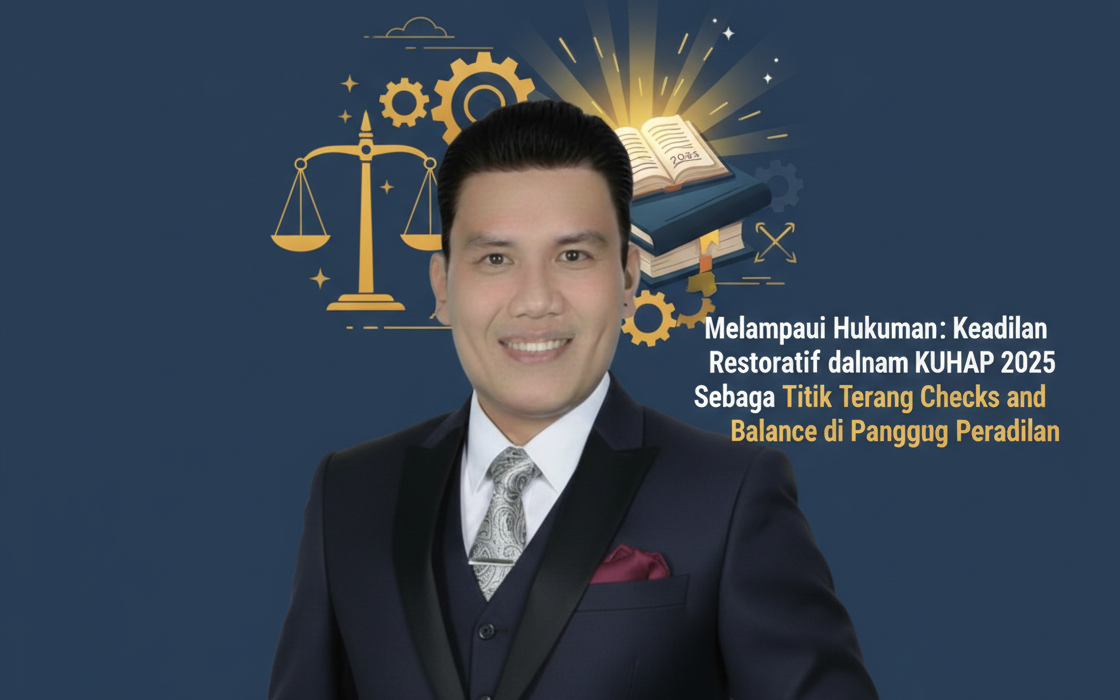 “Melampaui Hukuman: Keadilan Restoratif dalam KUHAP 2025 Sebagai Titik Terang Checks and Balance di Panggung Peradilan”