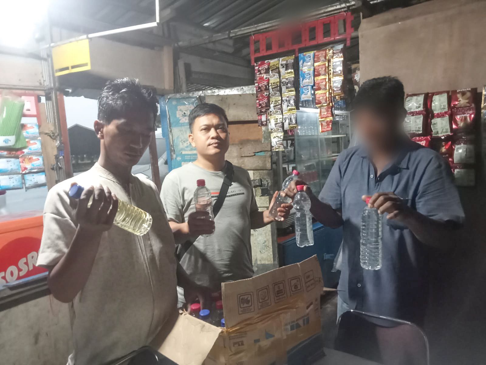 Polresta Cirebon Sita 451 Botol Miras Hasil Razia Pekat