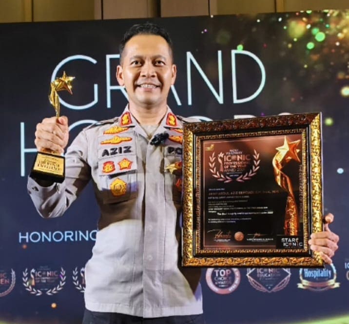 Dedikasi dan Transparansi Anggaran, Kapolres Empat Lawang Raih Penghargaan Polisi Visioner 2026