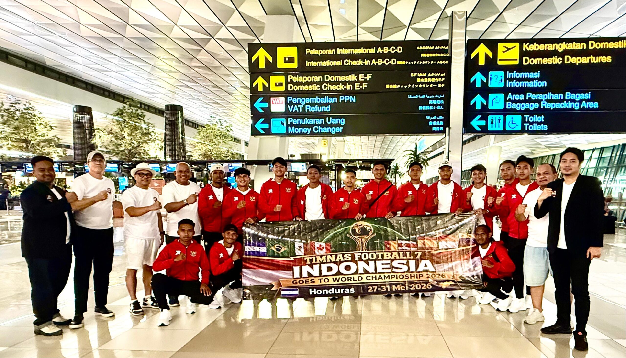 TIMNAS FA7 INDONESIA BERANGKAT KE HONDURAS, SIAP BERSAING DI KEJUARAAN DUNIA IFA7 2026
