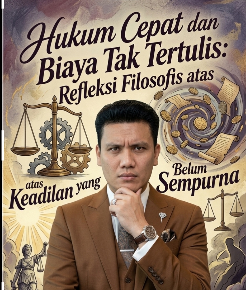 Hukum Cepat dan Biaya Tak Tertulis: Refleksi Filosofis atas Keadilan yang Belum Sempurna