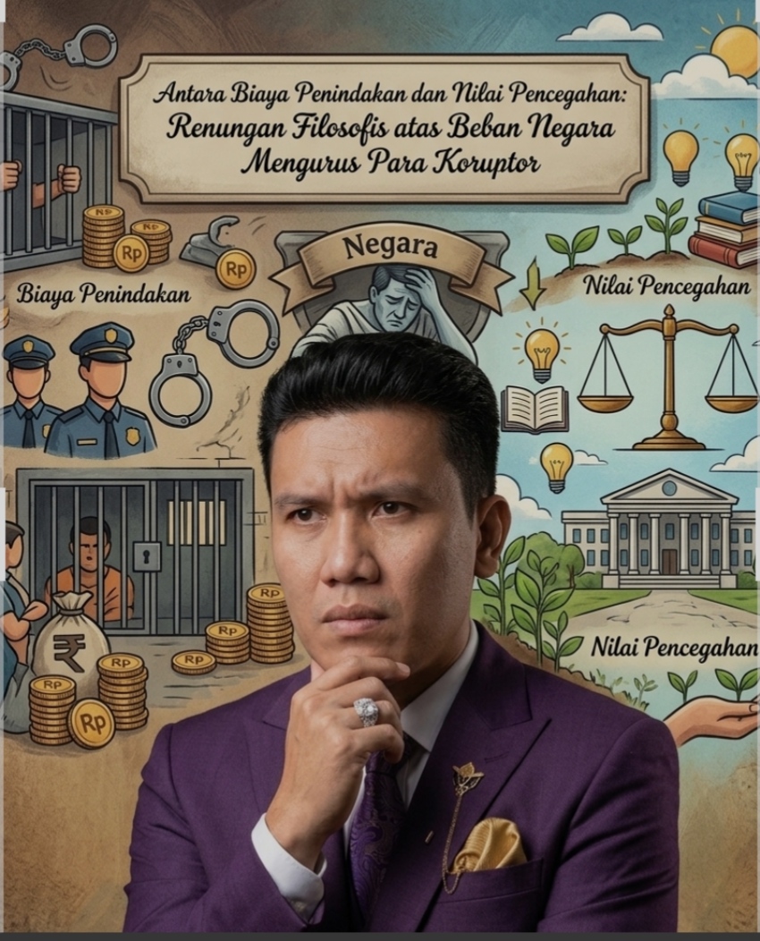Antara Biaya Penindakan dan Nilai Pencegahan: Renungan Filosofis atas Beban Negara Mengurus Para Koruptor