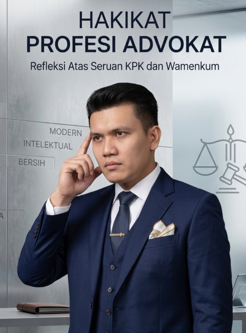 Hakikat Profesi Advokat: Modern, Intelektual, dan Bersih — Refleksi Atas Seruan KPK dan Wamenkum