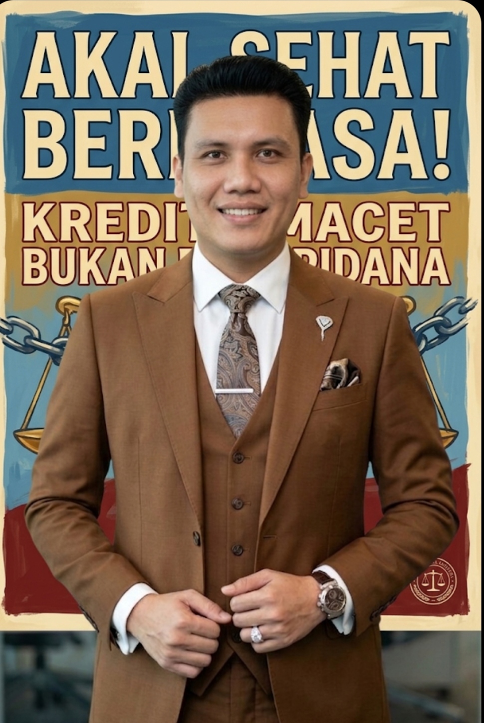 AKAL SEHAT BERKUASA! KREDIT MACET BUKAN DOSA PIDANA
