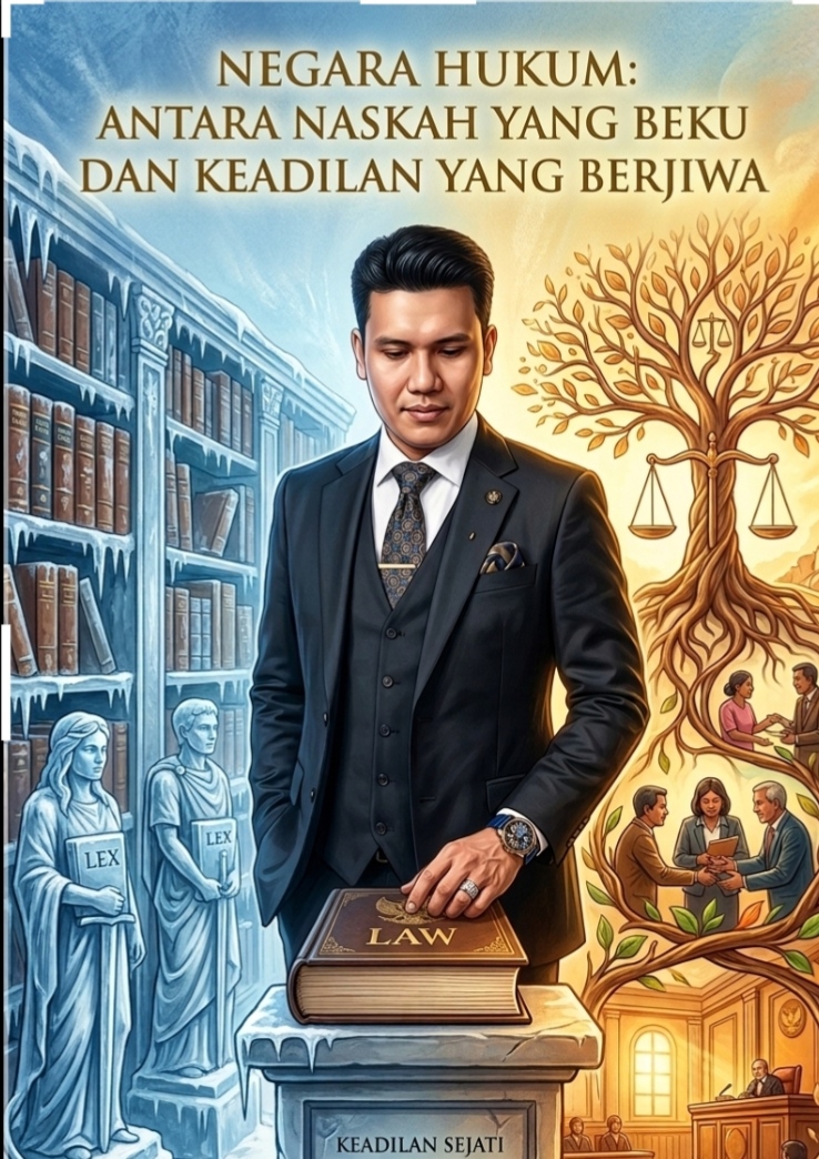 NEGARA HUKUM: ANTARA NASKAH YANG BEKU DAN KEADILAN YANG BERJIWA
