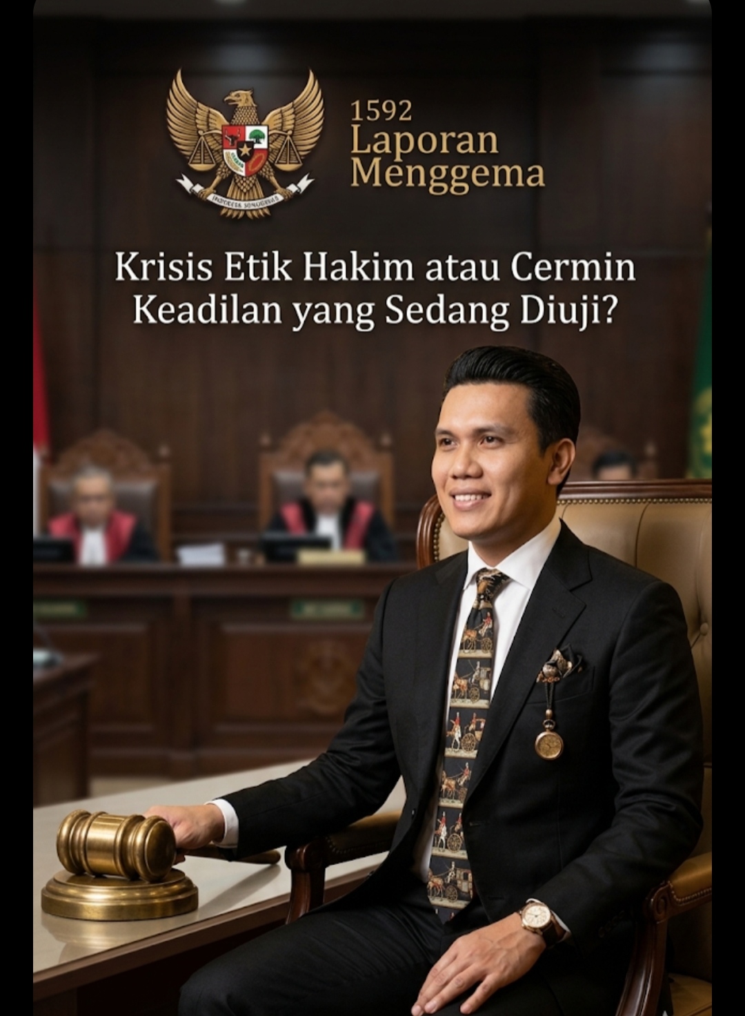 592 Laporan Menggema: Krisis Etik Hakim atau Cermin Keadilan yang Sedang Diuji?