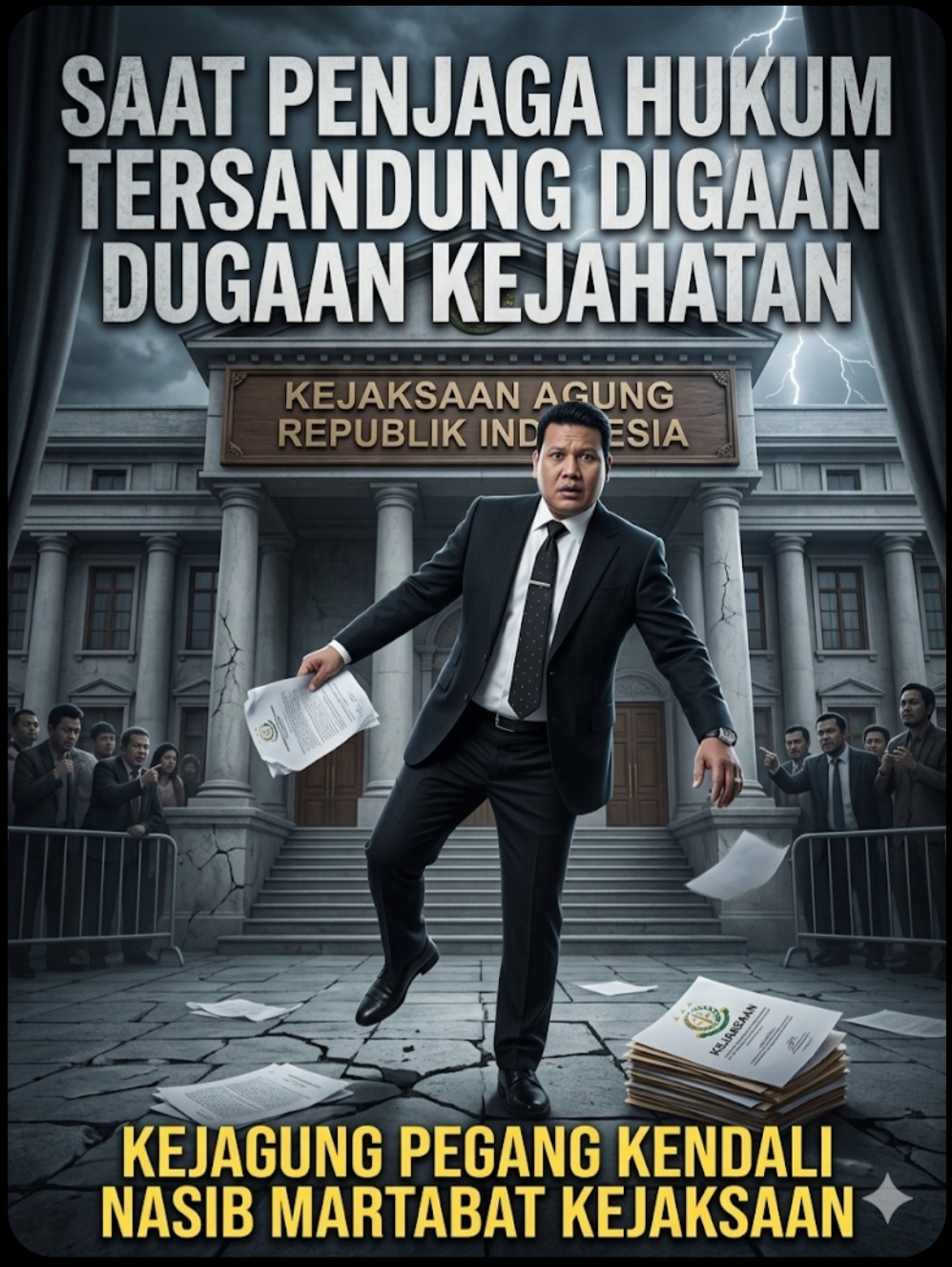 Saat Penjaga Hukum Tersandung Dugaan Kejahatan: Kejagung Pegang Kendali Nasib Martabat Kejaksaan