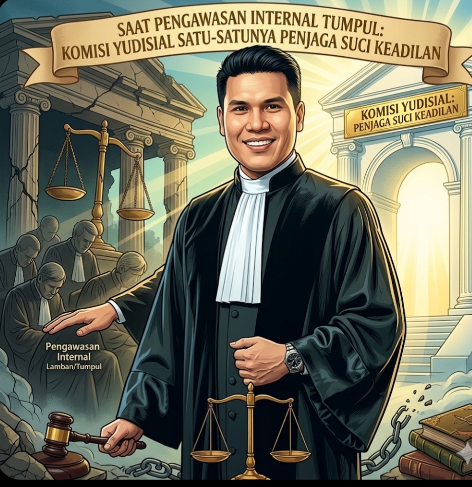 Saat Pengawasan Internal Tumpul: Komisi Yudisial Satu-satunya Penjaga Suci Keadilan