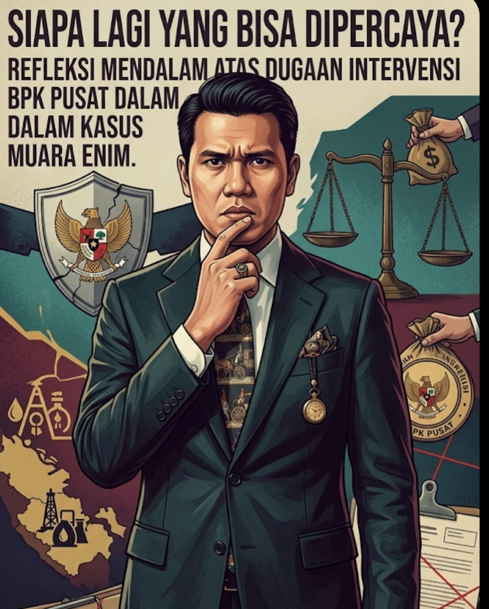 Siapa Lagi yang Bisa Dipercaya? Refleksi Mendalam atas Dugaan Intervensi BPK Pusat dalam Kasus Muara Enim