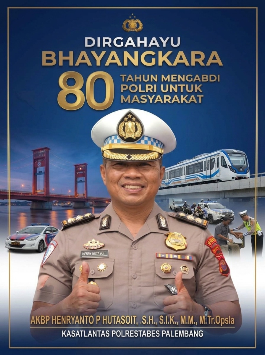 Baru Dilantik, Kasat Lantas AKBP Henryanto Siap Gaspol Momentum Hari Bhayangkara ke-80, Komitmen Tingkatkan Pelayanan dan Keamanan Jalan Bagi Masyarakat