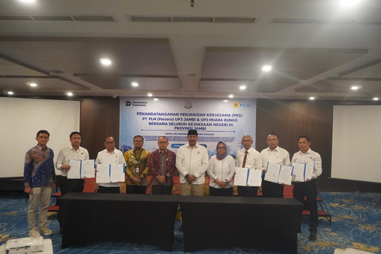 PLN UID S2JB & Kejaksaan Perkuat Pendampingan Hukum, Kawal Pembangunan Kelistrikan di Jambi
