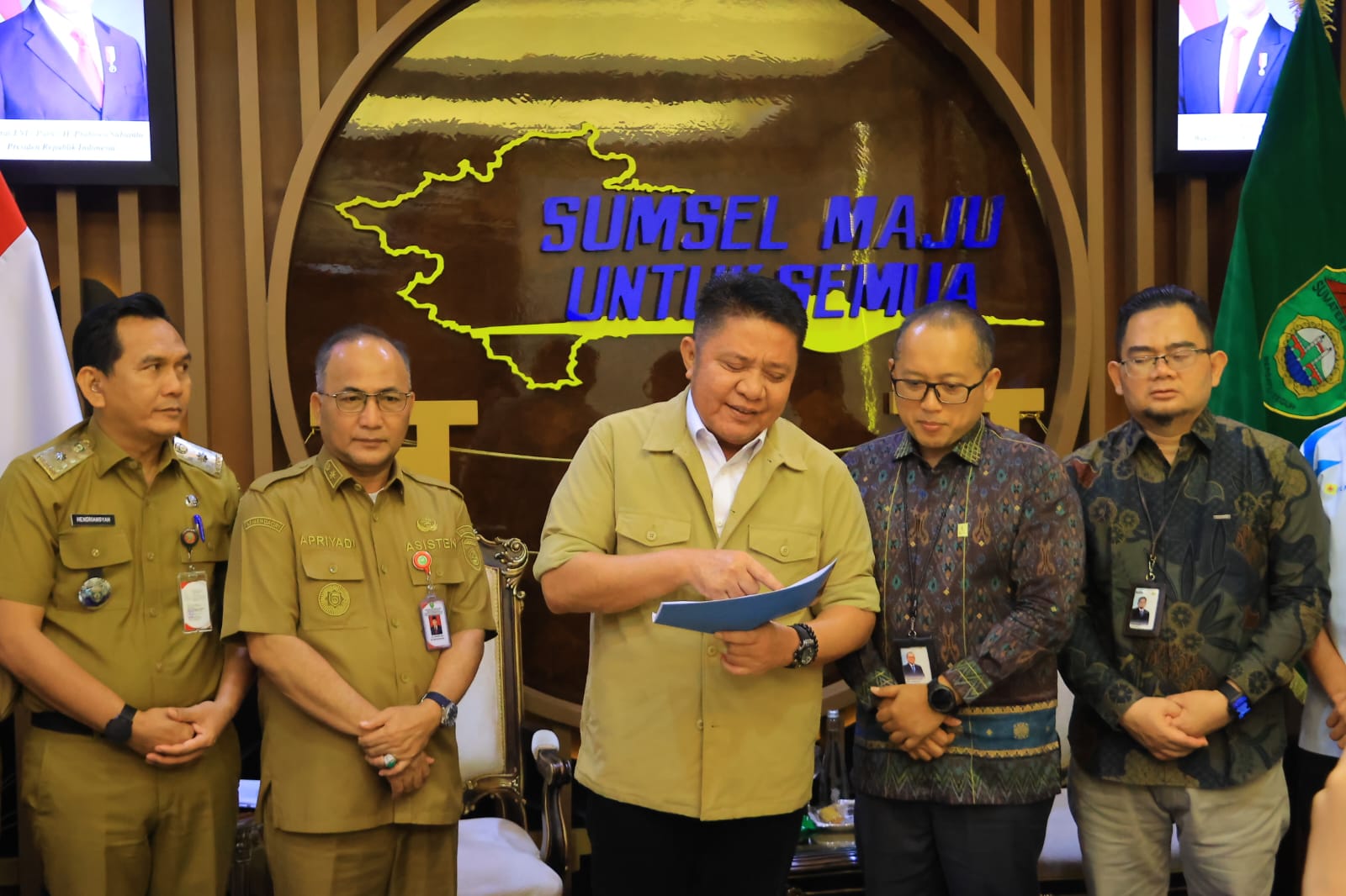 PLN dan Pemprov Sumsel Bersinergi Percepat Aliran Listrik ke Seluruh Desa.