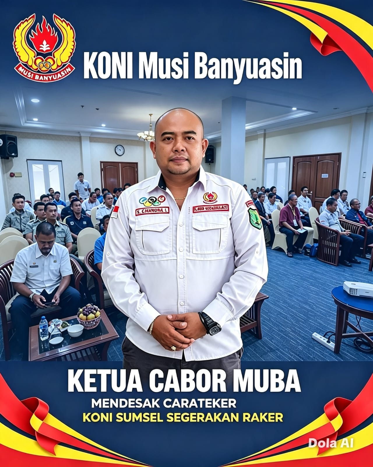 Desak Tim  Carateker Segera Gelar RAKER, Para Ketua Cabor MUBA Ancam Demo Ke KONI Sumsel. Kabid Humas ” Tak Perlu Demo Pintu KONI Sumsel Terbuka Untuk Insan Olahraga”