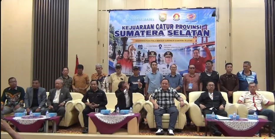 ‎Kejurprov Catur Sumsel Resmi Ditutup, Atlet Dipersiapkan Hadapi Kejurnas di Banten