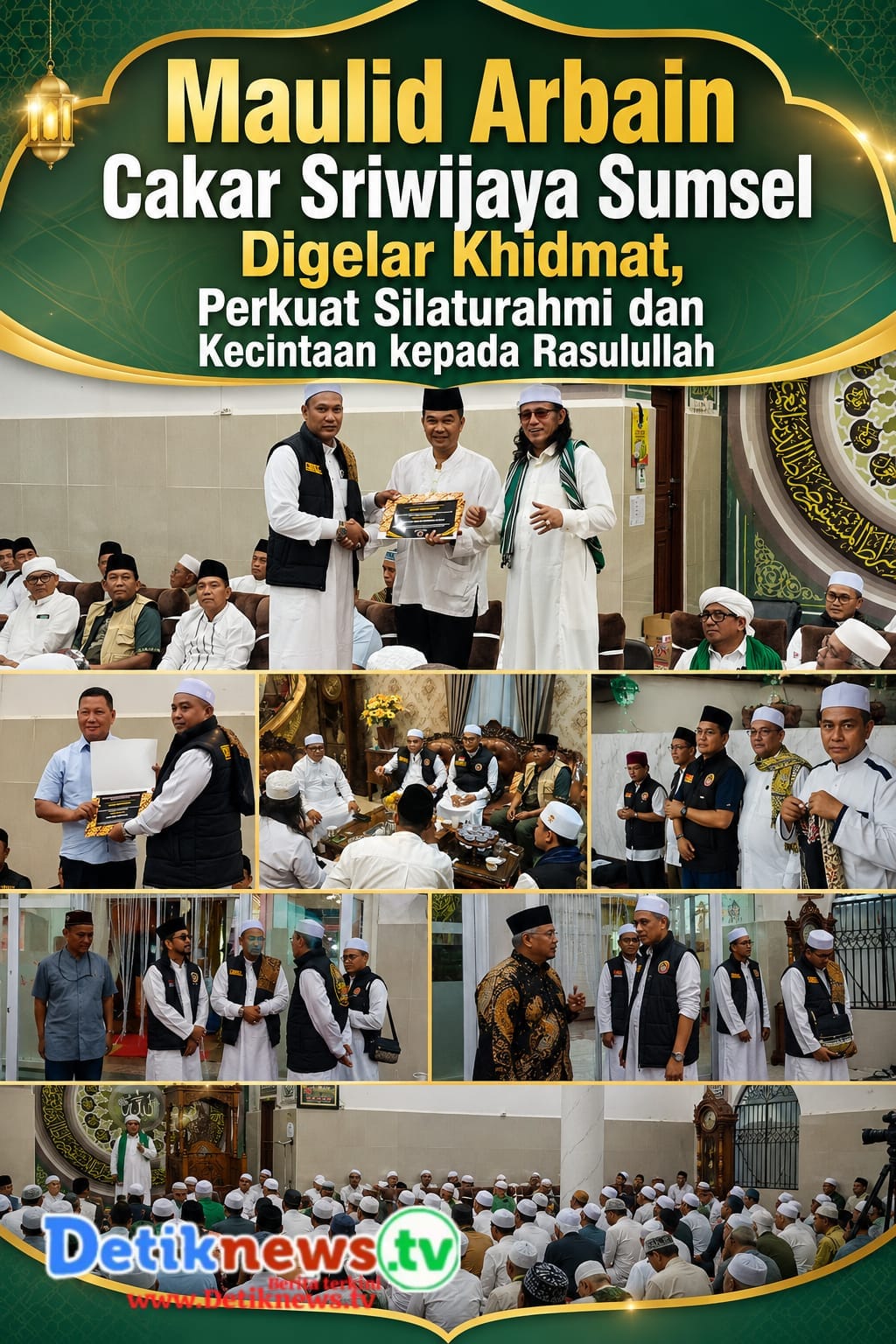 Momentum Maulid Nabi 1448 H: Cakar Sriwijaya Sumsel Satukan Semangat dalam Suasana Khidmat