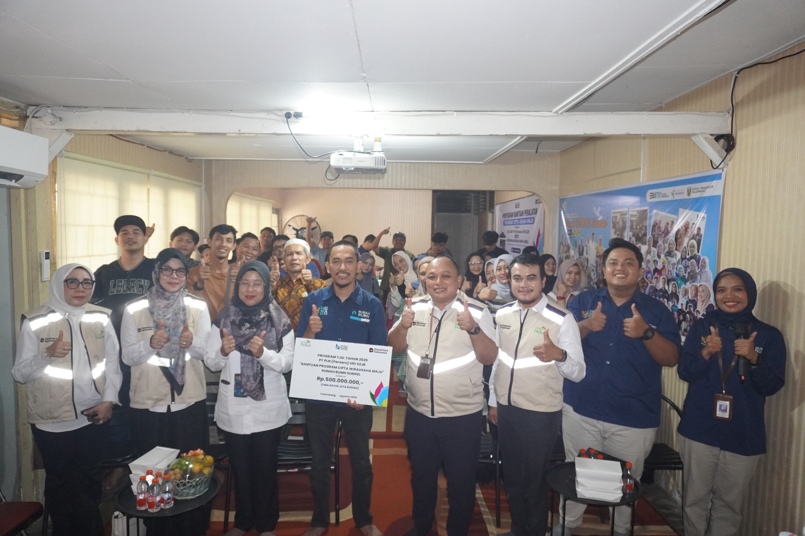 PLN UID S2JB Perkuat Ekosistem 42 UMKM Binaan Rumah BUMN Sumsel Agar Semakin Produktif dan Berdaya Saing
