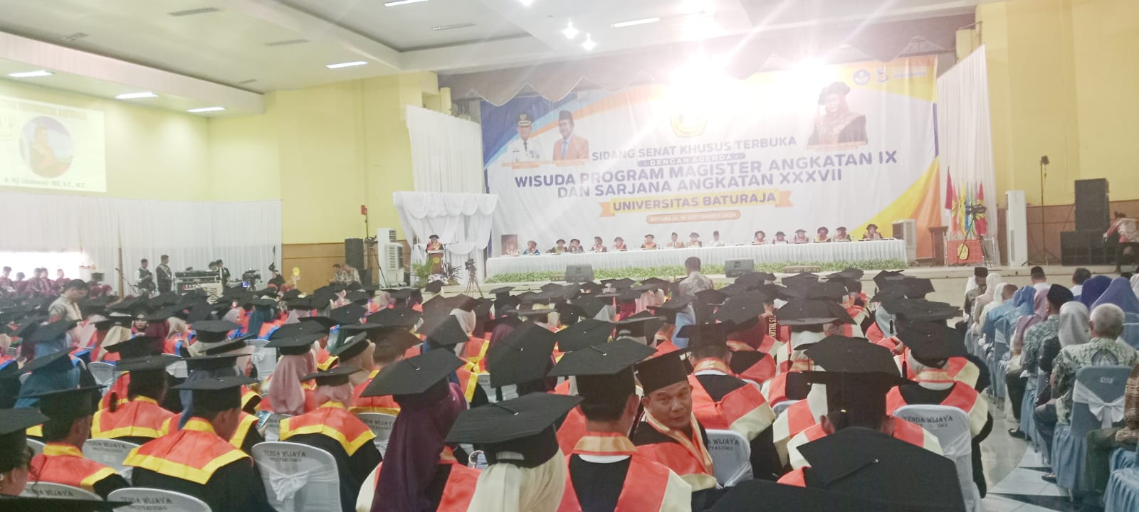 Sidang Senat Terbuka UNBARA: 496 Lulusan Angkatan XXXVII Siap Dikukuhkan